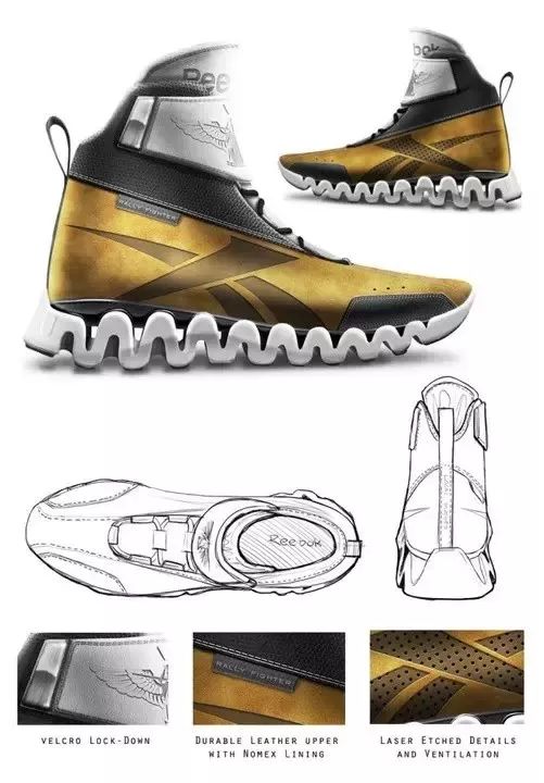 「远川绘-手绘素材第204天」鞋履设计草图