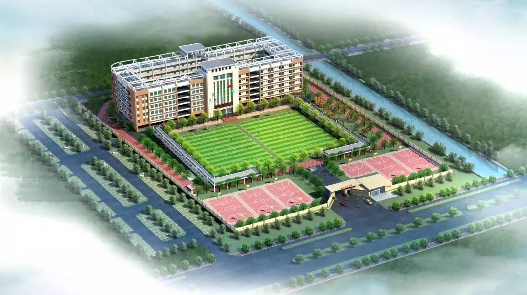 海南江东中学效果图