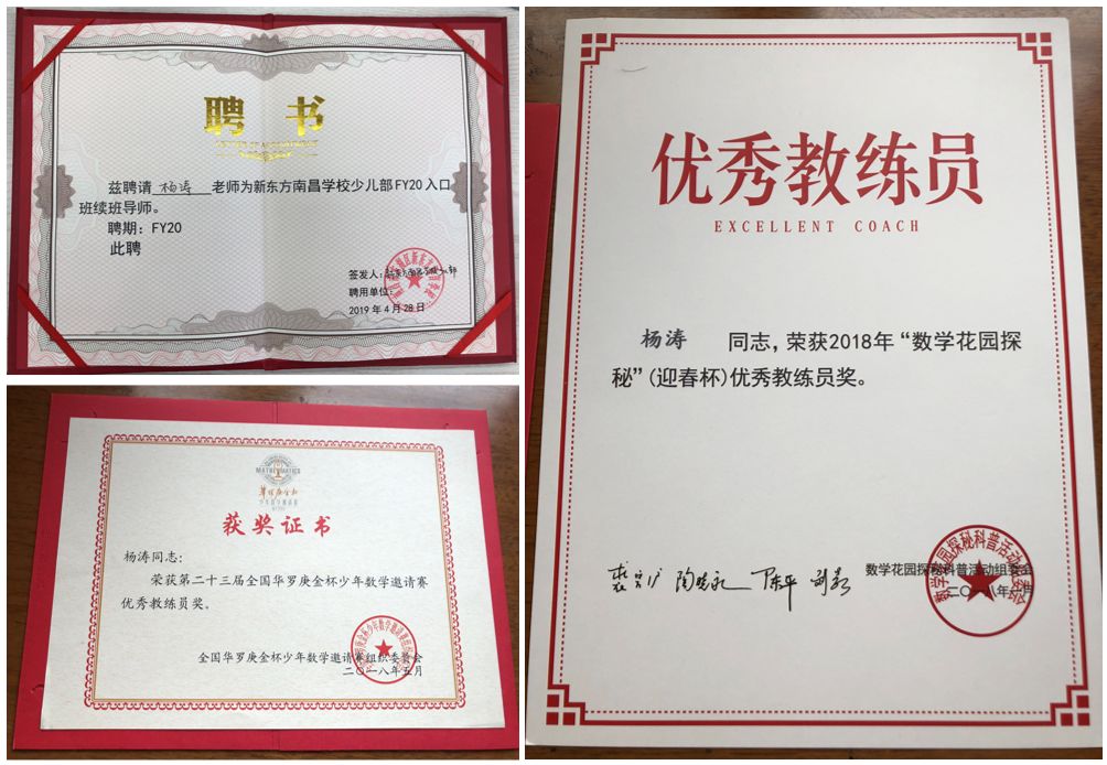 杨涛你的努力和付出永远不会欺骗你