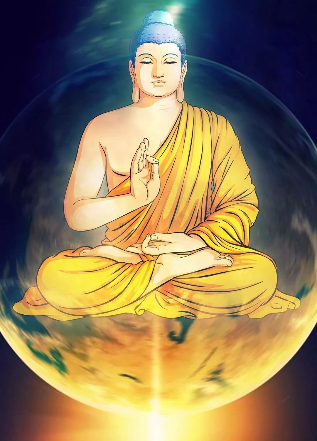 香云盖菩萨摩诃萨(三称)真言净口业真言净意业真言净三业真言安土地