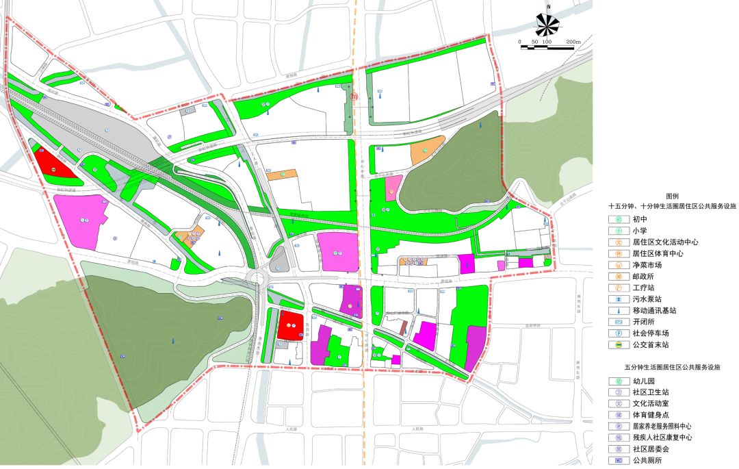 萧山北塘河公园规划图片