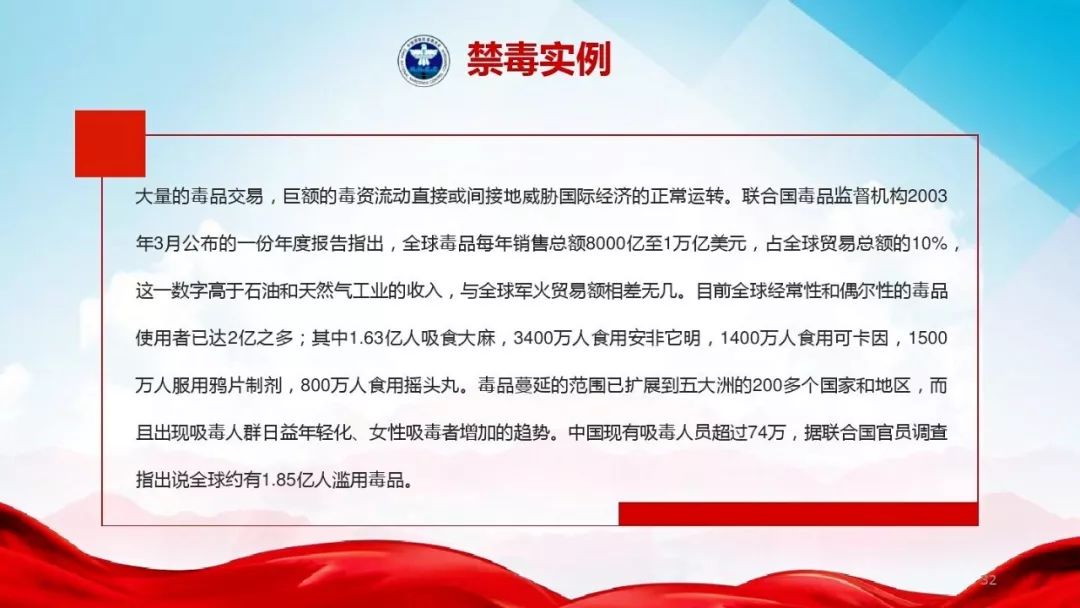 626国际禁毒日主题班会ppt珍惜生命远离毒品