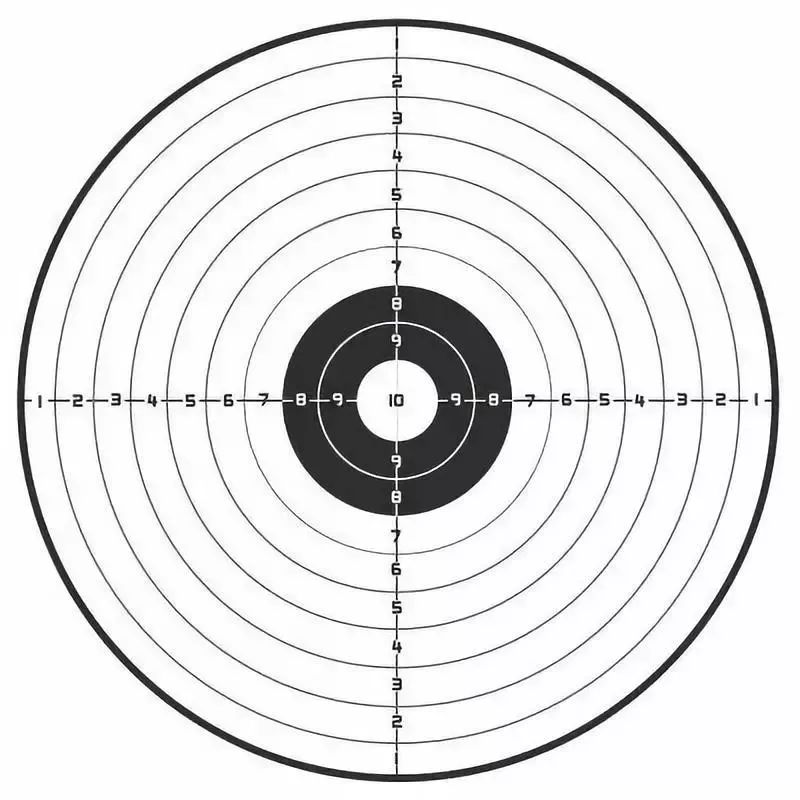 不妨想象一下:在你的面前,有一个靶子,上面画着一个个环环相扣的同心