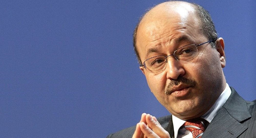 伊拉克总统:不允许美国利用伊拉克领土袭击伊朗