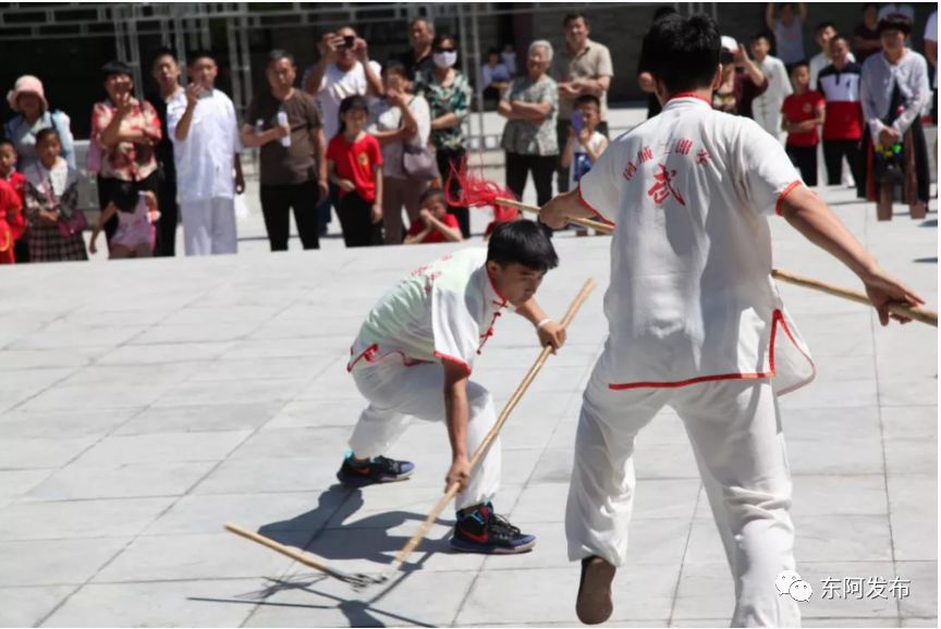 活动现场《二郎拳41—45路》《四门刀》《月牙铲》《春秋刀》《三节棍