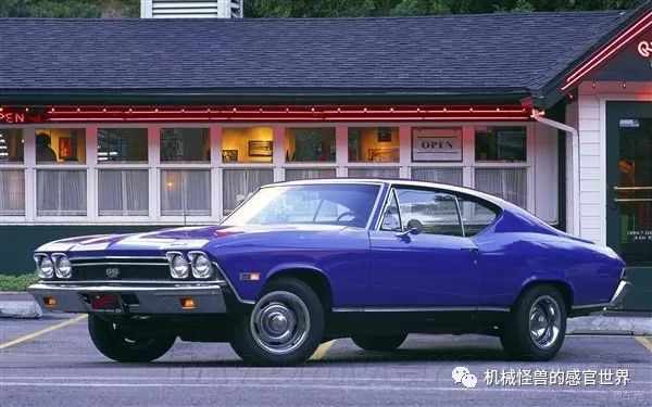 danburymint直线加速狂躁的1968chevelless396