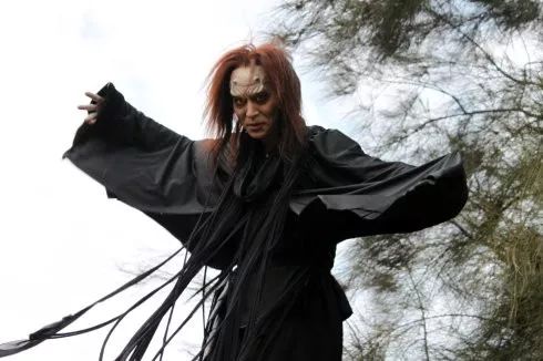 高里鬼 / 电视剧《妈祖》剧照▲鹪鹩鸟 / 高里鬼想要化成此鸟继续为