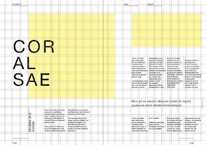 除了字體及品牌還教你網格系統與版式設計
