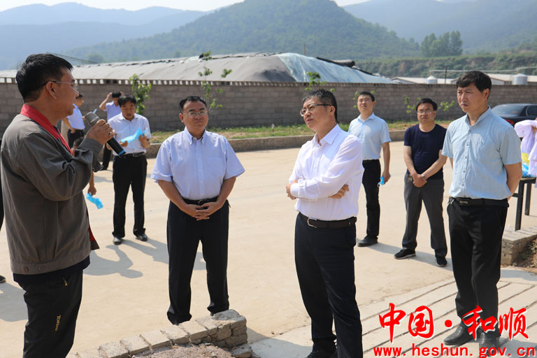 市委副书记尹乃明到我县调研脱贫攻坚工作