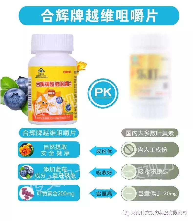 爱眼好帮手合辉越维咀嚼片