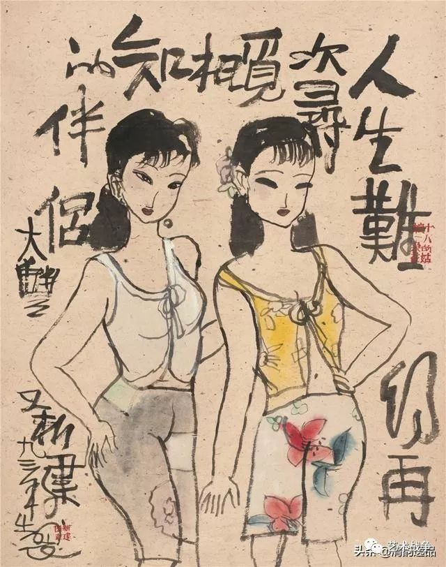 流氓画家朱新建开创新文人恶俗画风