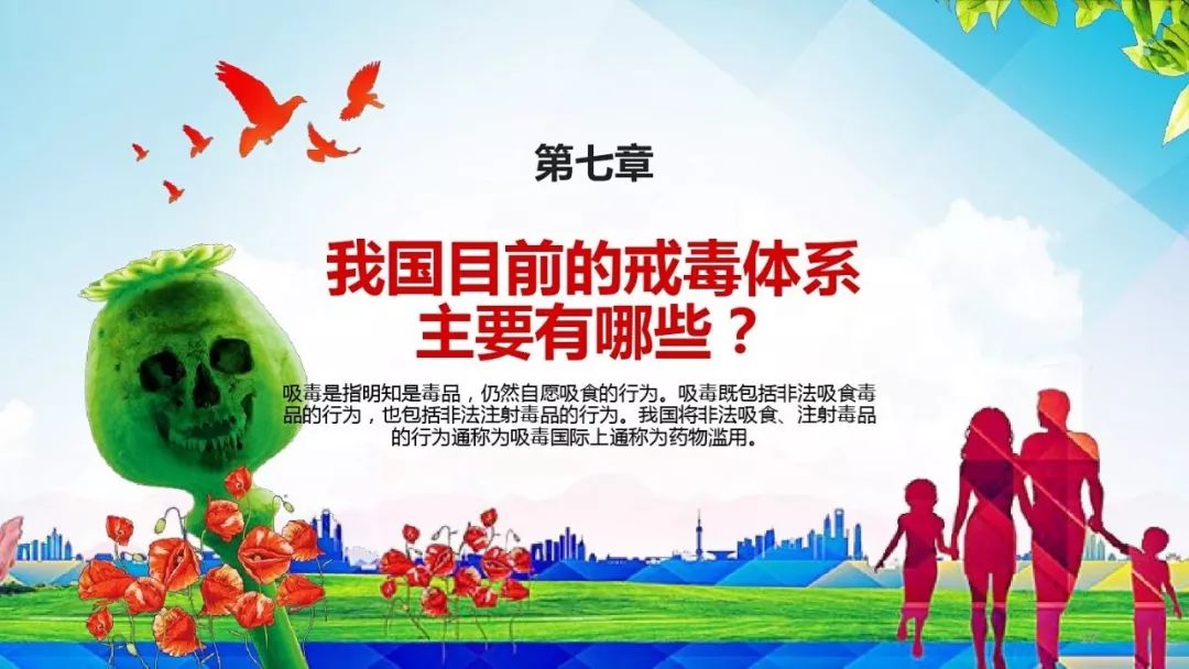 626国际禁毒日主题班会ppt珍惜生命远离毒品