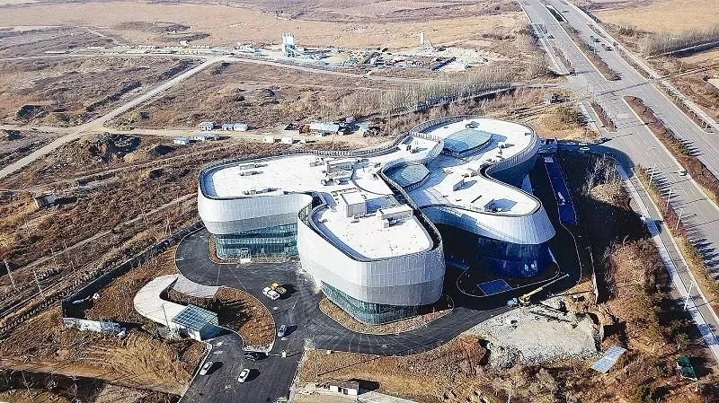 城市文化地标鞍山市科技馆档案馆即将交付使用