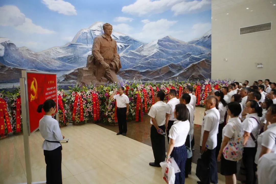 公司机关党委组织党员赴孔繁森纪念馆开展庆祝建党98周年主题党日活动