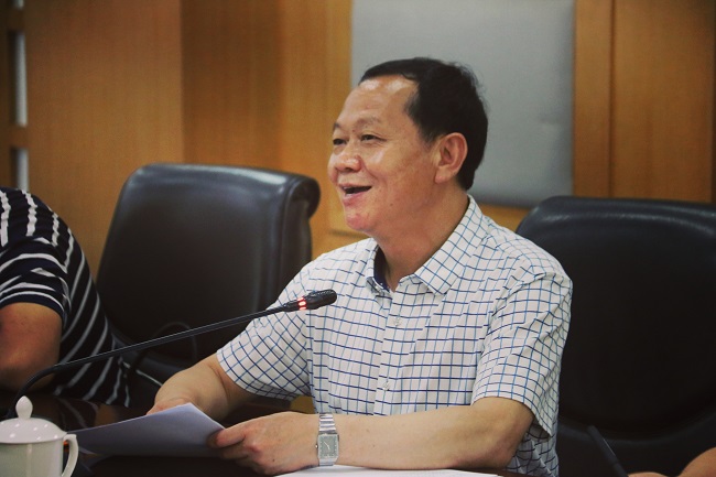 区·纳雍县党政联席会在天河区政府9楼会议室召开,天河区委书记林道平