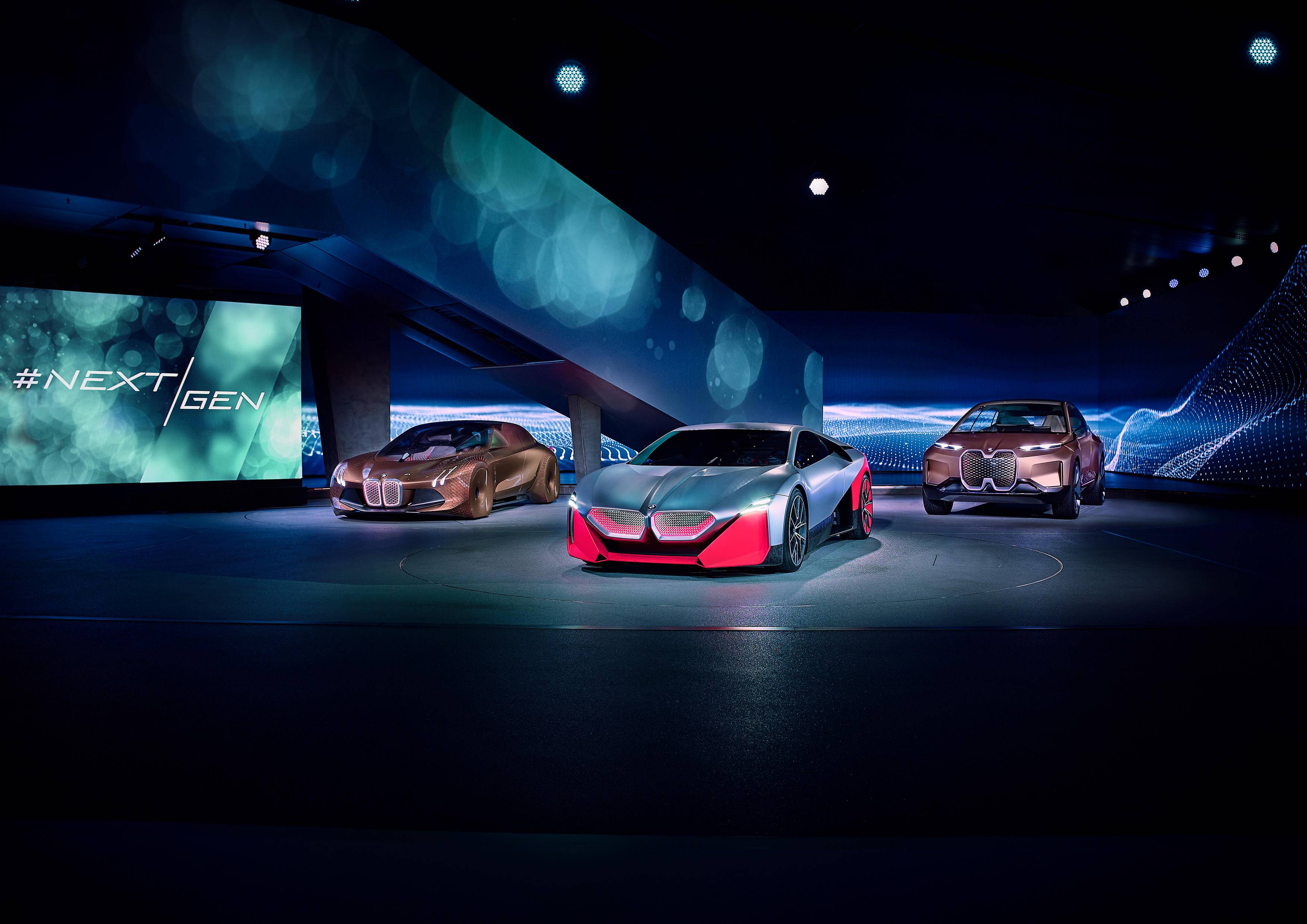 vision m next概念车首度亮相,宝马"未来"产品长什么样?