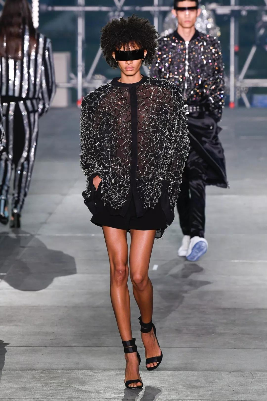 时装周balmain2020春夏男装系列