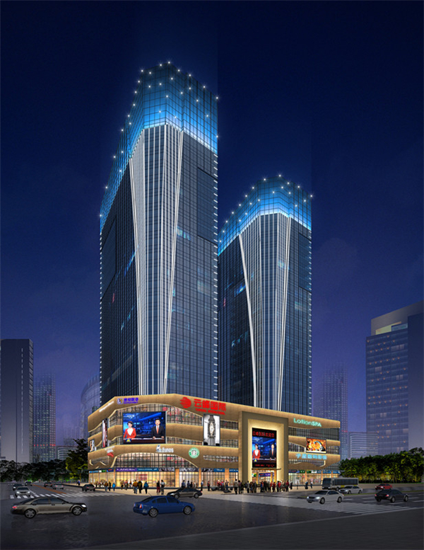 常用的楼体亮化工程灯具大盘点