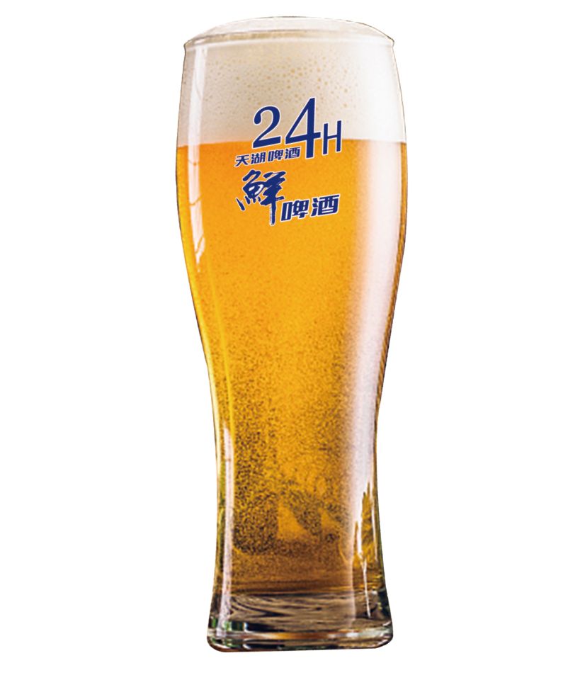 天湖24h白啤酒白啤酒蛋白质含量丰富,酒体富含酵母,自然浑浊,高于50%