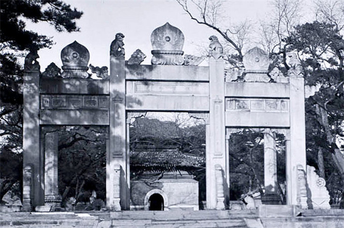 老北京的公主坟清末民国成了洋人拍照景点