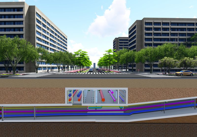 综合管廊还可以这样施工?见识了!