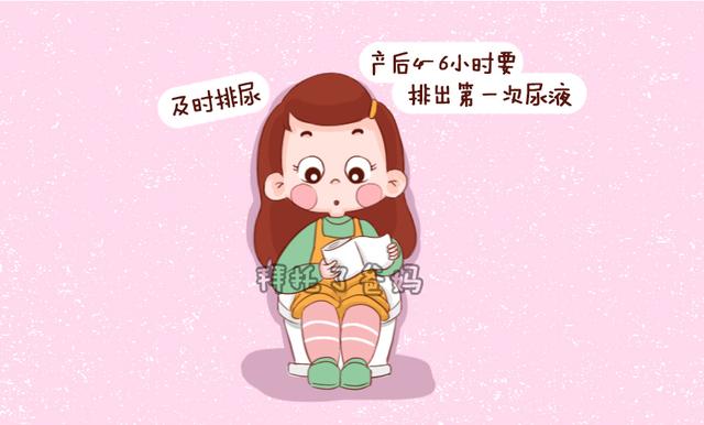 及时排小尿产后妈妈要及时排尿,这是产后妈妈恢复体质的关键一步.