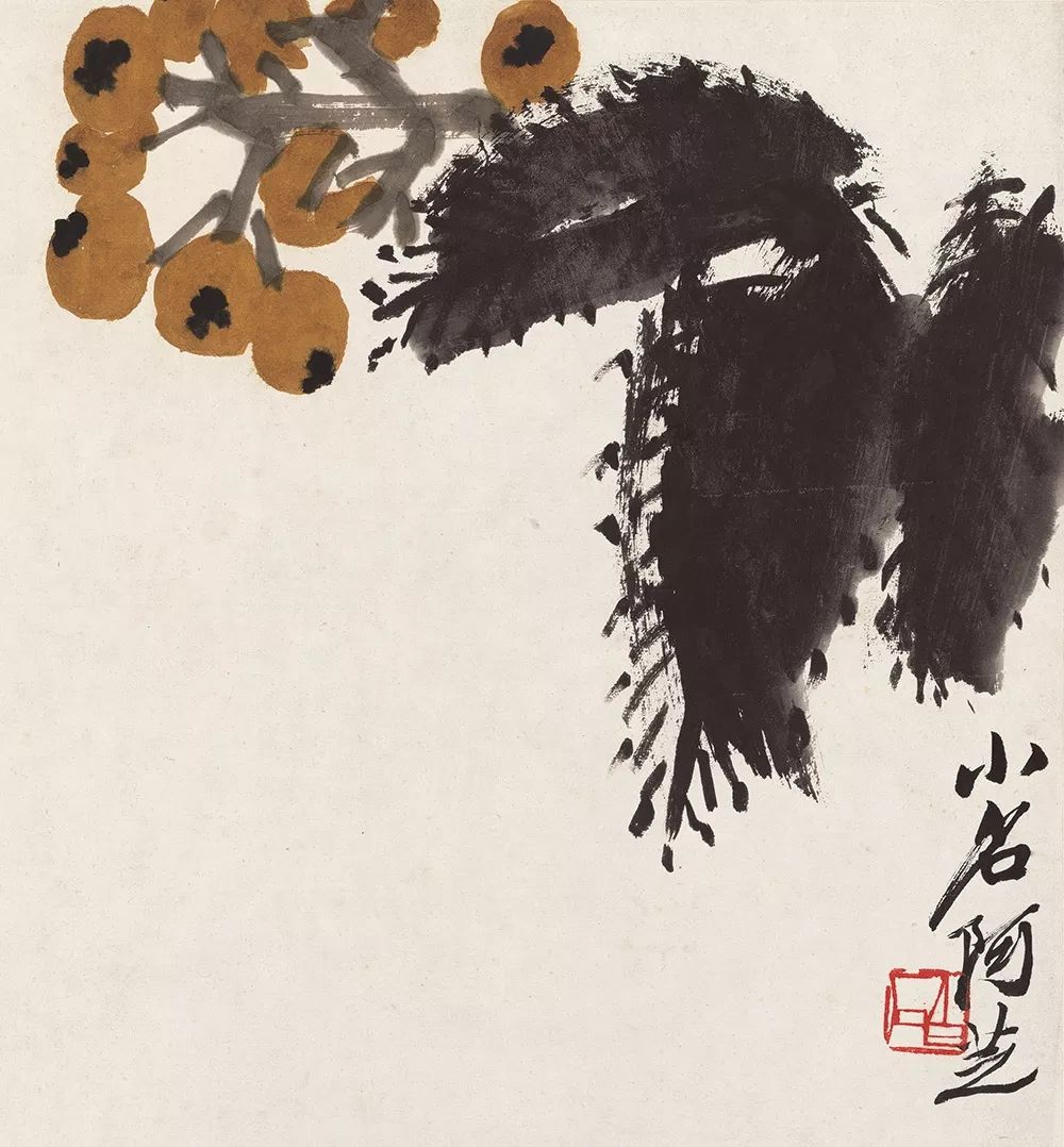 水果在齐白石笔下是如此演绎的