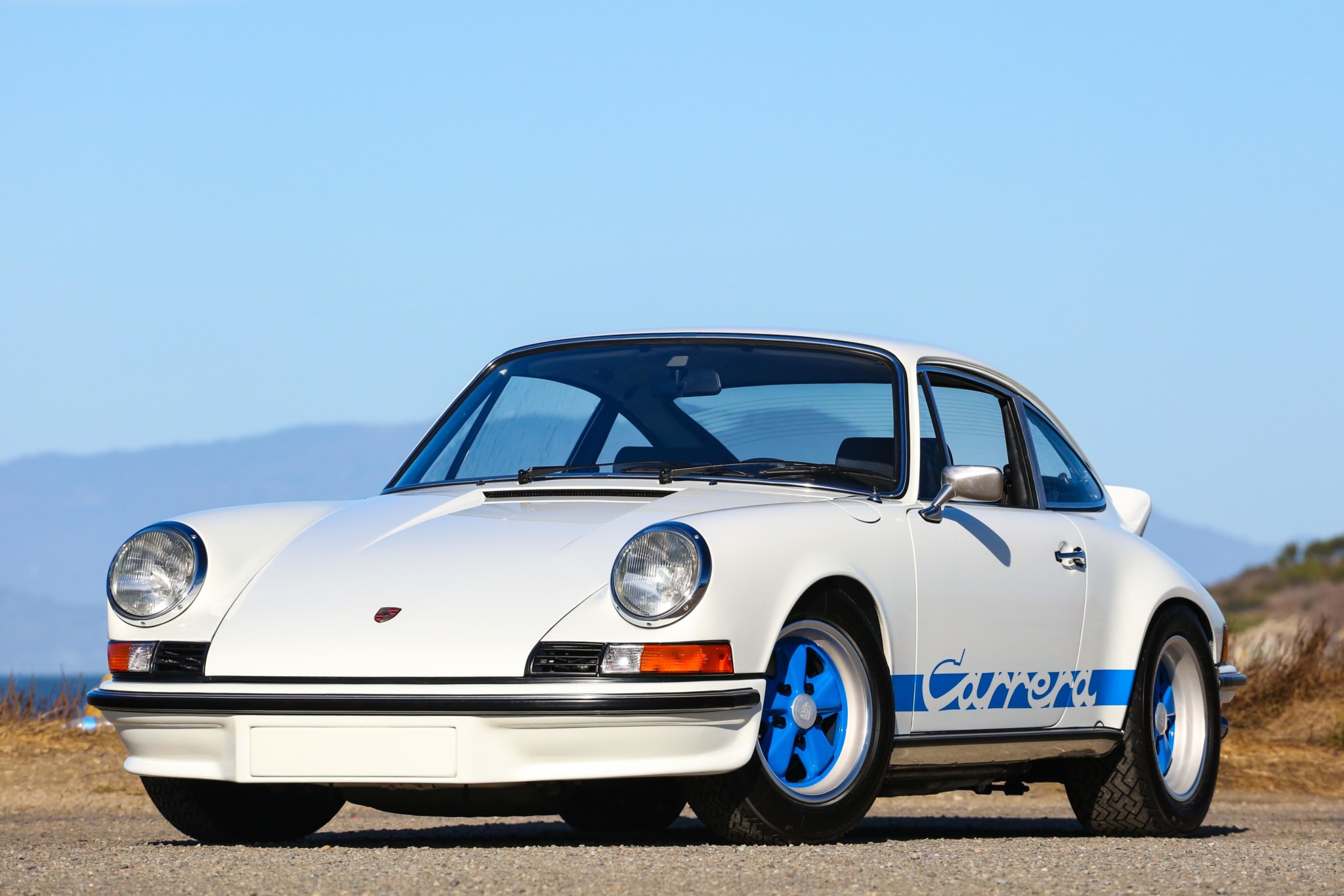 1973年获奖的保时捷911carrerars罕见而珍贵