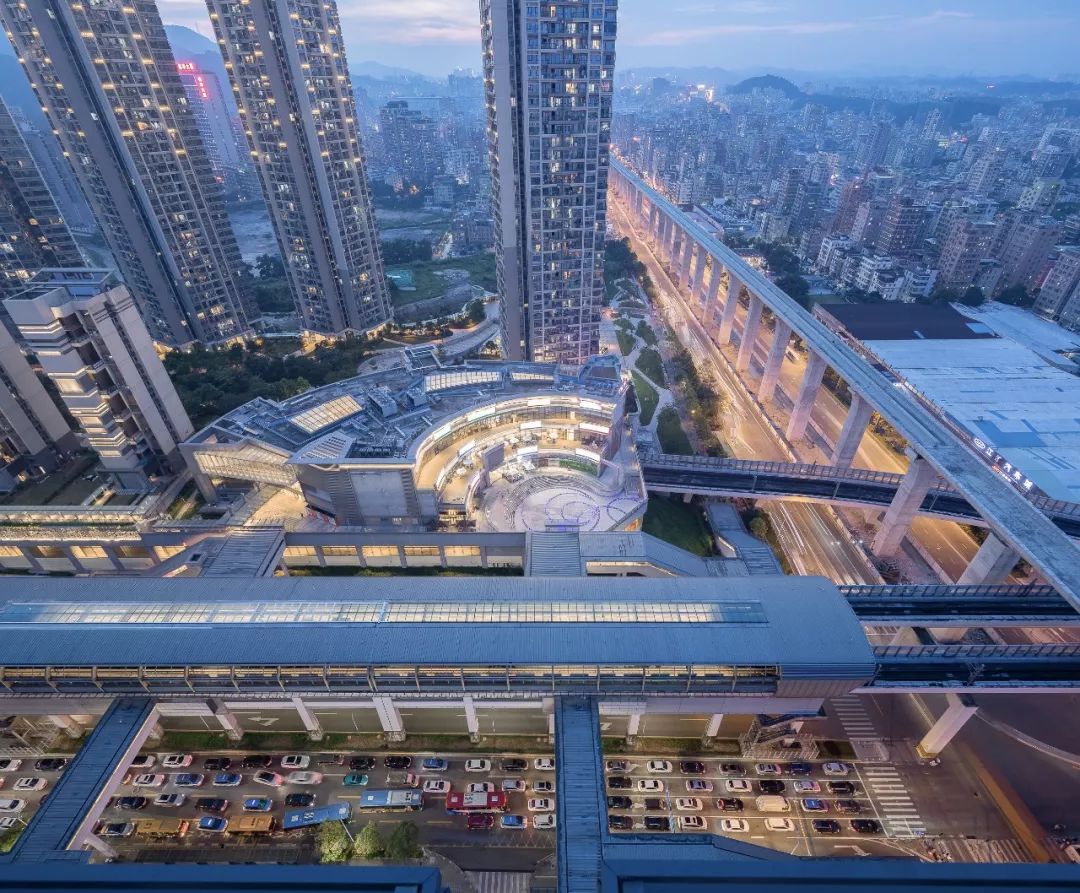 以交通为设计导向建造地铁上方的城市生活▎港铁天颂