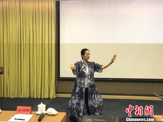 旅美太极名家吴阿敏目前是太极拳国际化的好时代