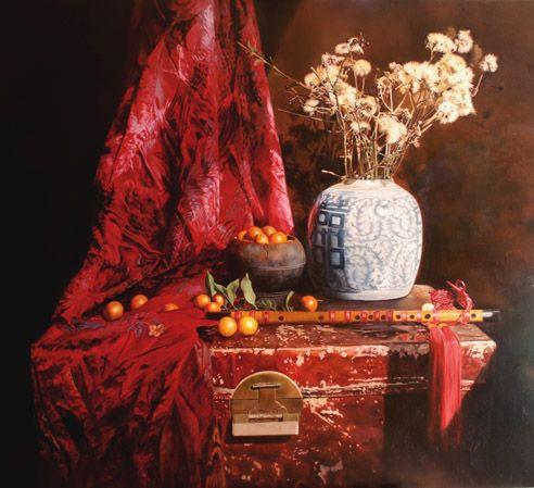 光影变幻丰富微妙色彩绚烂曹辉油画作品欣赏