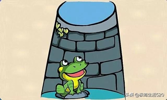 看图猜成语:不做井底蛙,没事多学习