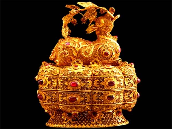 明代皇室金器一个黄金的世界上演一出盛世繁华的大戏