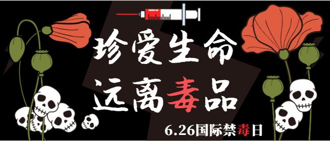 国际禁毒日对毒品sayno