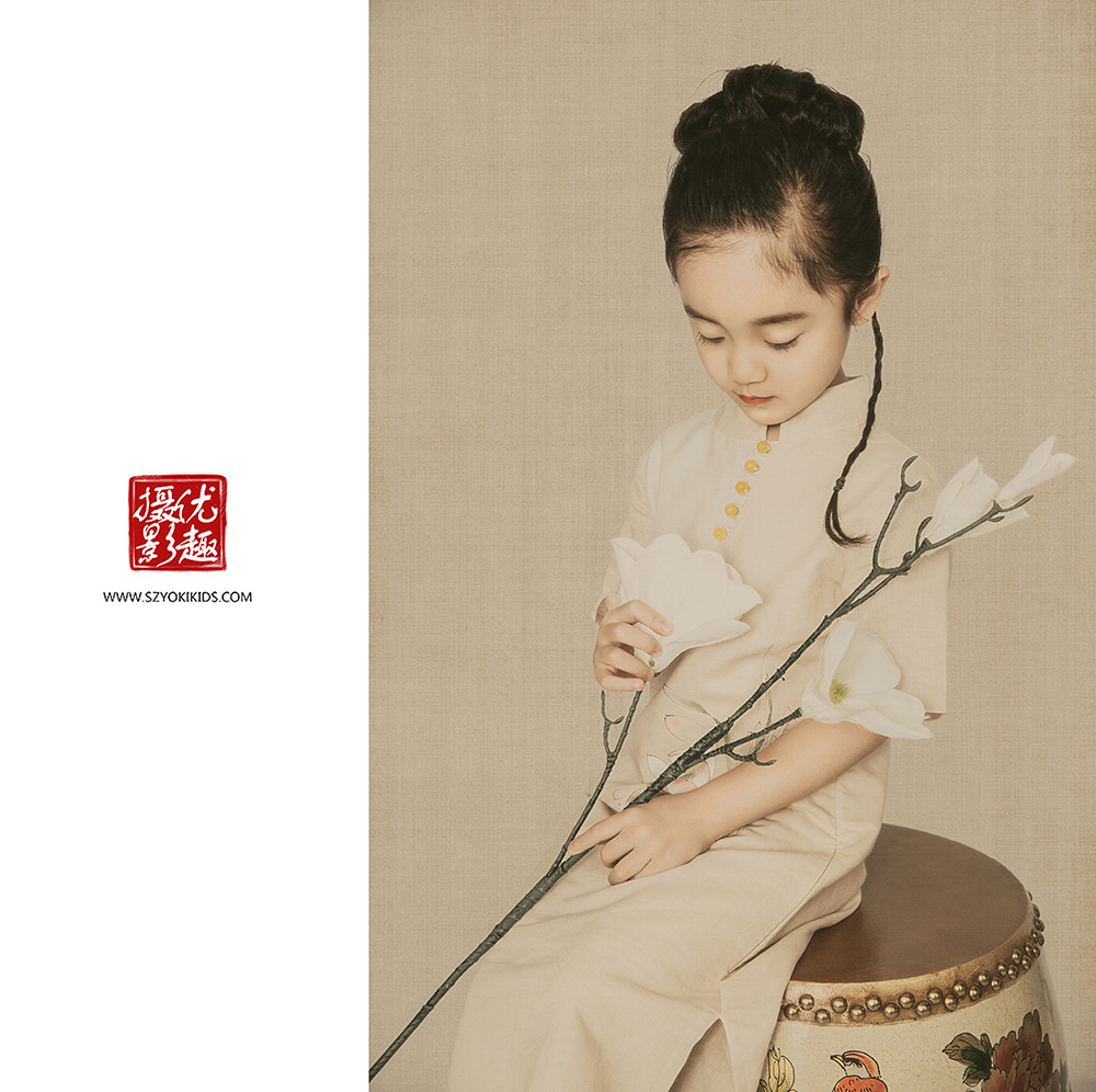 优趣把照片拍成了工笔画,这才是真的中国风