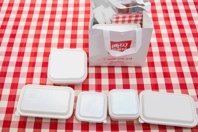 我开始对着外卖餐盒思考人生._西贝