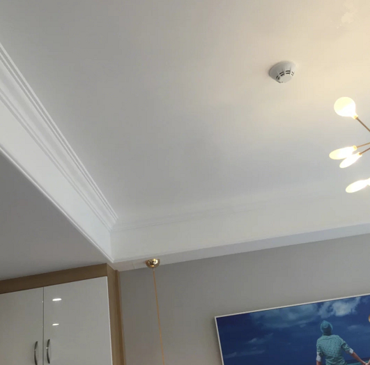 客厅别再装吊顶了,丑爆了!现在流行这种线条,时尚大气还省钱!_装饰