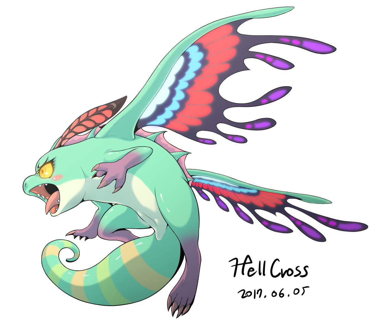 橙卡说调皮的精灵龙光明之翼