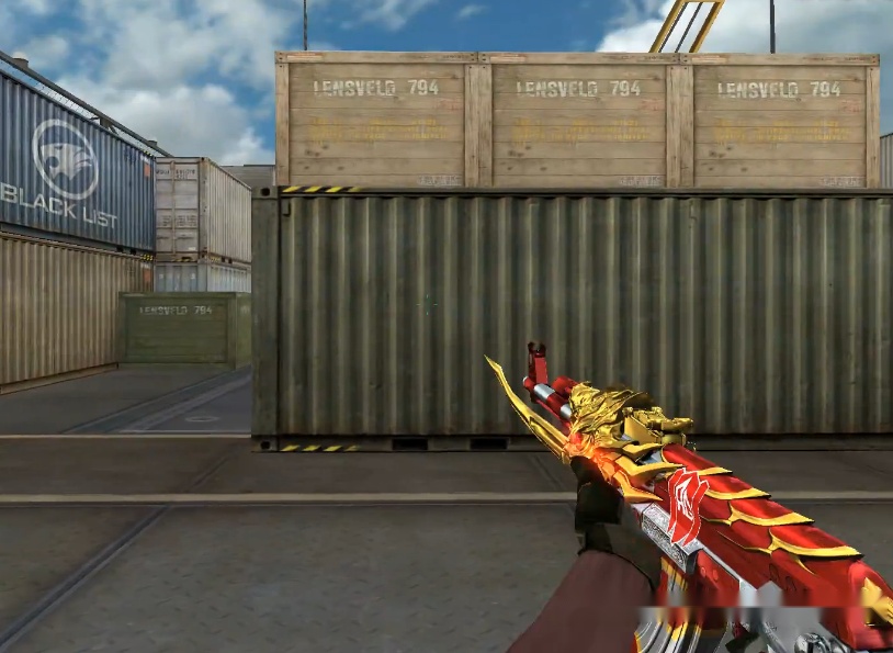 cf梦寐以求的ag皮肤本来想怼完没想到提前抽中了