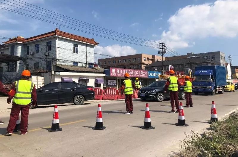 由浙江良和交通建设有限公司承建的芦庵公路(329国道-七塘公路)提升