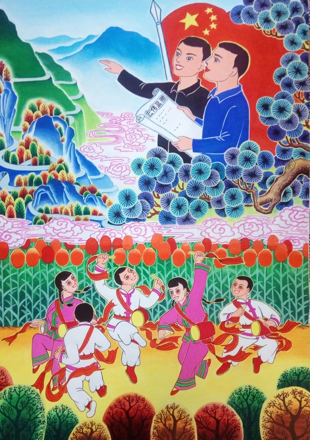 【名家推介】青州农民画画师——张健美作品欣赏