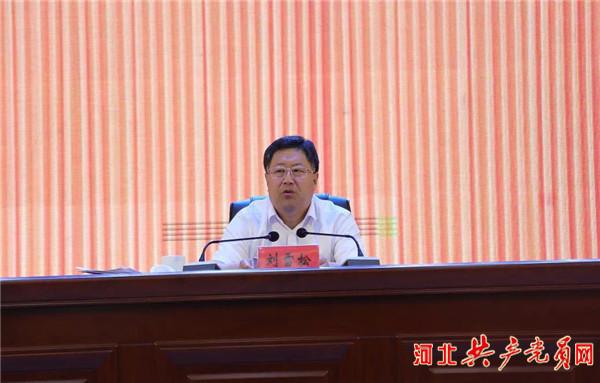 召开非贫困村"两不愁三保障"百日攻坚行动暨脱贫攻坚"擂台赛"_刘雪松