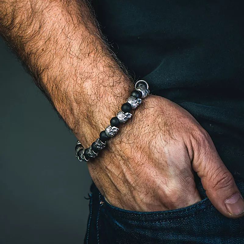 硬汉也疯狂那些男人们手腕上的配饰