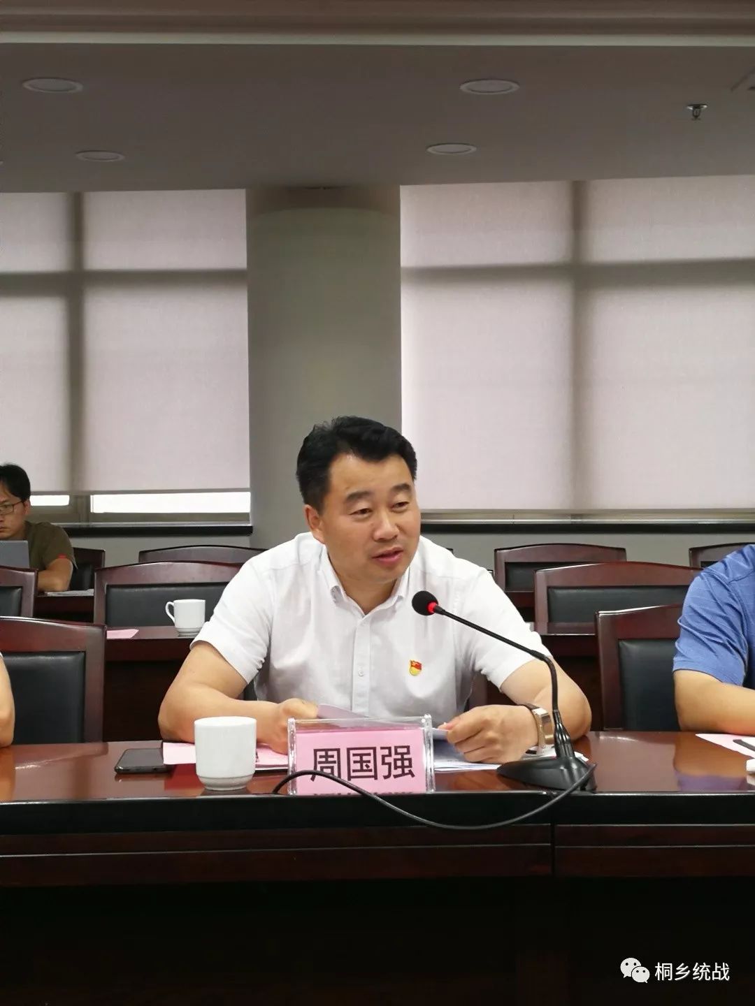 市委常委,统战部部长周国强指出:各民主党派,知联会要进一步做好调查