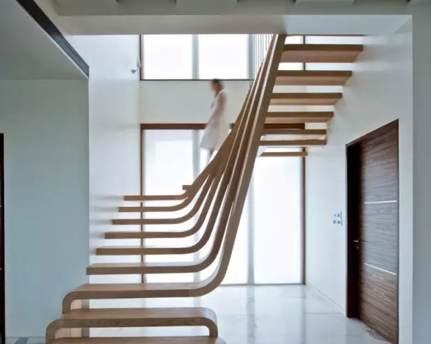 楼梯做成这样整个空间都不一样了