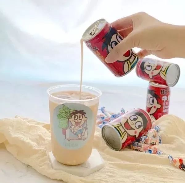 旺仔牛奶冰冰凉,冰冰凉,爽!
