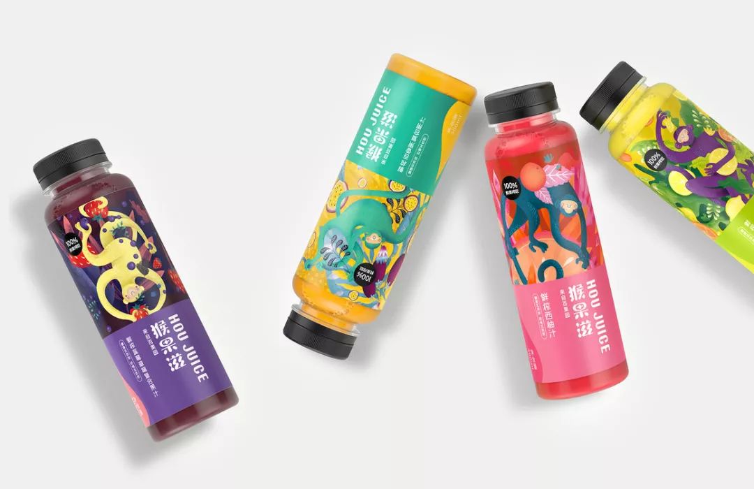 包装让你一看就解渴的饮料包装设计