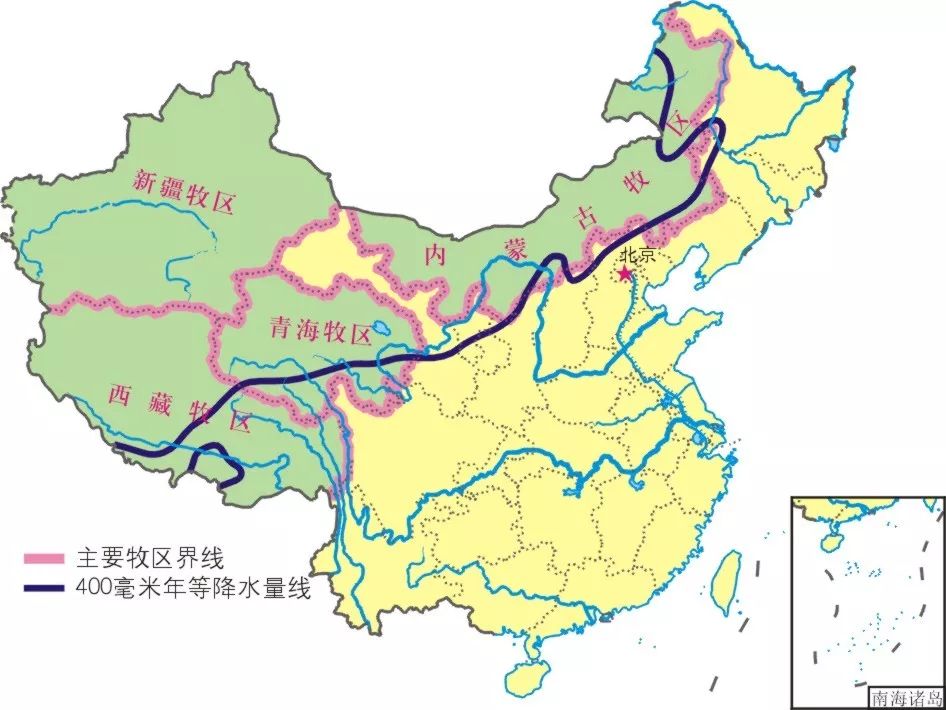 中国四大牧区图图片