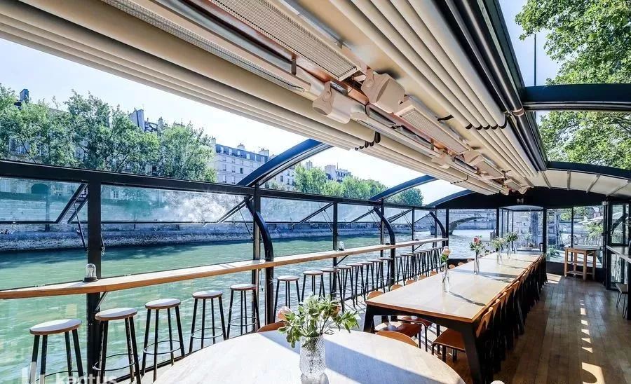 烟袅霓裳花想容不如不忘巴黎水上餐厅消夏好去处