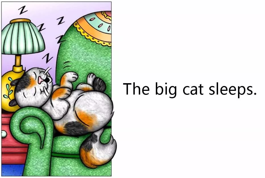 the big cat sleeps.61 end 61如果你喜欢,请分享给更多的宝贝!